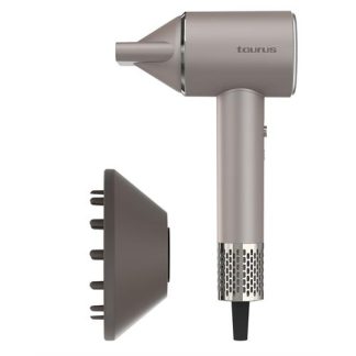 SECADOR DE CABELO TAURUS DIGITALFORCEPROTECT ( 1600 W - Silver  - Tecnologia Ultra Ionic Care - Grande flux... )