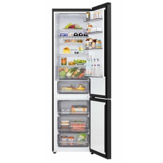 FRIGORÍFICO COMBINADO LG GBBS323CEV( Total No Frost  - Essence Black Steel  - 375 Litros )
