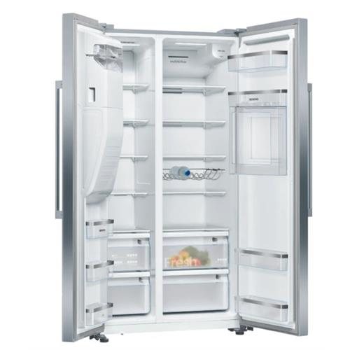 FRIGORÍFICO AMERICANO SIEMENS KA93GAIDP( Total No Frost - Inox - 560 Litros )