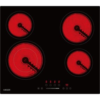 PLACA VITROCERÂMICA HAEGER VITROHEAT6400( Vitrocerâmica  - 4 Z  - 6400 W )