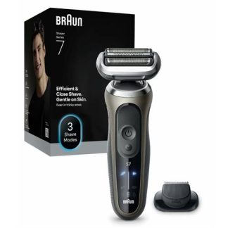 MÁQUINA DE BARBEAR BRAUN S7/72C1200SGOLD( Recarregável  - 60 minutos  - Preto / Dourado  )