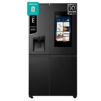 FRIGORÍFICO AMERICANO HISENSE RS9P628GPFE( Total No Frost  - Preto  - 614 Litros )