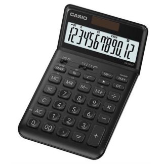 CALCULADORA CASIO SECRETAR-JW200SCBK ( Preto  - Visor de 12 dígitos - Visor reclinável - Pilhas e s... )