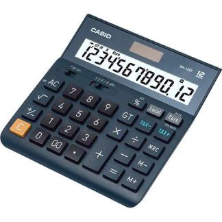 CALCULADORA CASIO SECRETARIA-DH12ET ( Azul  - Ecrã extra grande - 12 dígitos - Cálculo de impostos... )